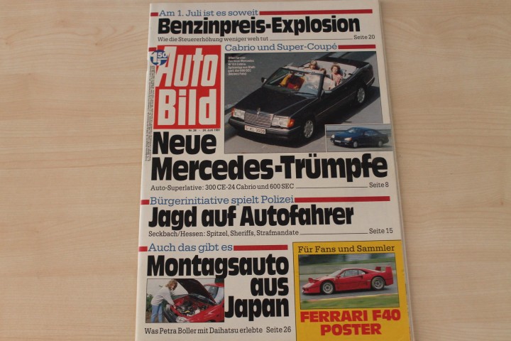 Deckblatt Auto Bild (26/1991)